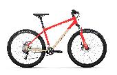 Велосипед горный Forward Apache 2.0 D d-29 1x8 (2023) 17" красный/бежевый