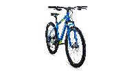 Велосипед горный Forward Apache 2.0 D d-27,5 3x7 (2022) 15" синий/зеленый