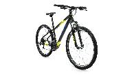 Велосипед горный Forward Apache 1.2 d-27,5 3x7 (2022) 17" черный/желтый