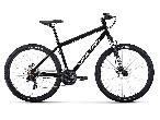 Велосипед горный Forward Sporting 2.0 D d-27,5 1x8 (2023) 17" черный/белый