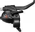 Манетка для велосипеда Shimano Tourney ST-TX800 (8ск) комбо черная