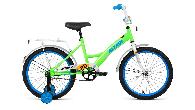 Велосипед подростковый Altair Kids d-20 1x1 (2022) 13" ярко-зеленый/синий