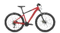 Велосипед горный Format 1413 d-27,5 2x9 (2023) S красный-мат/черный-мат