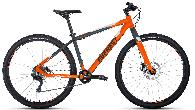 Велосипед горный Forward Everest disc d-29 1x8 (2021) 17" оранжевый/серый матовый