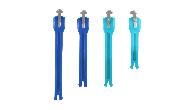 Стрепы к мотоботам Leatt 5.5 FlexLock Strap Kit (Aqua, OS, 2022 (3022060340))