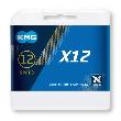 Цепь для велосипеда KMC X12 12ск. 126L Silver