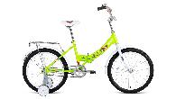 Велосипед складной Altair Kids City Compact d-20 1x1 (2022) 13" зеленый