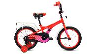 Велосипед детский Forward Crocky d-16 1x1 (2022) красный/фиолетовый