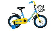 Велосипед детский Forward Barrio 14 (2022) синий
