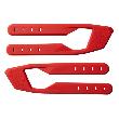 Стрепы к мотоботам Shift White Boot Silicon Strap (Red, OS, 2018 (21334-003-NS))