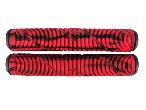Грипсы самокат Striker Black/Red (+ заглушки) L=160mm
