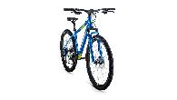 Велосипед горный Forward Apache 2.2 S disc d-27,5 3x7 (2021) 21" синий/зеленый
