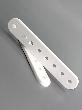 Ремешок для сноубордических креплений 20х114 6 отверстий "Р" белый