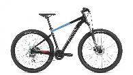 Велосипед горный Format 1414 d-27,5 2х9 (2023) M черный/синий