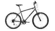 Велосипед горный Altair MTB HT 1.0 d-26 1x7 (2022) 19" темно-серый/черный