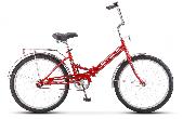 Велосипед складной Stels Pilot-710 d-24 1x1 14" красный
