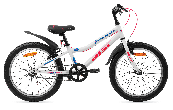 Велосипед детский Aist Serenity 1.0 1х1 d-20 (2024) белый QR