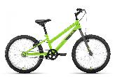 Велосипед подростковый Altair MTB HT Low d-20 1x1 (2022) 10,5" ярко-зеленый/серый