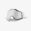 Линза 100% Accuri Forecast Dual Lens Sonic Bumps w/mud Visor Clear (51121-610-02)