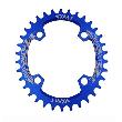 Звезда передняя для велосипеда VXM NW Oval 32T, 96BCD, синяя