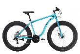 Велосипед фэтбайк Black One Monster d-26 3х7 (2022) 18" синий/чёрный/синий