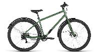 Велосипед горный Forward Spike D d-29 1x8 (2023) 18" зеленый/черный
