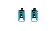 Застежки к мотоботам Leatt 5.5 Buckle (Forge, OS, 2024 (3024010510))