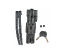 Замок для велосипеда Klonk 10392 сегментный 67x162 (ключ)
