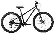 Велосипед подростковый Forward Unit 2.0 D d-26 1x7 (2024) 13" черный/голубой