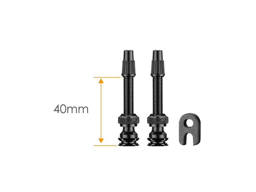 Ниппель бескамерный Ciclovation Advanced Tubeless Valve Stem 40mm Black