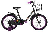 Велосипед детский Forward Barrio 16 (2023) черный