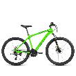 Велосипед горный Forward Katana D d-27,5 3x8 (2023) 18" ярко-зеленый/серый