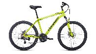 Велосипед горный Forward Hardi 2.1 D d-26 3x7 (2022) 18" ярко-желтый/черный