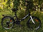 Велосипед складной Sportride CITY 20 d-20 3x7 (2025) 16" черный