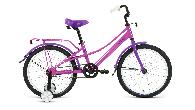 Велосипед детский Forward Azure d-18 1x1 (2023) фиолетовый