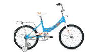 Велосипед складной Altair Kids City Compact d-20 1x1 (2022) 13" голубой
