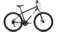 Велосипед горный Altair MTB HT 2.0 D d-27,5 3x7 (2022) 19" темно-синий/белый