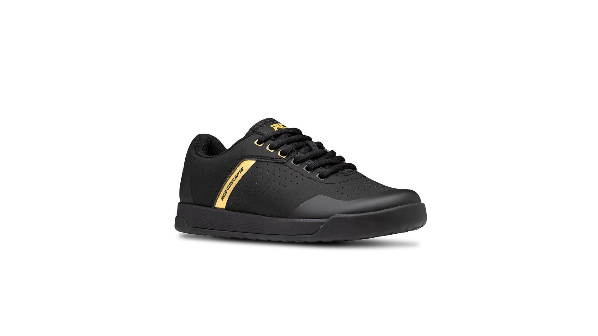 Велотуфли женские Ride Concepts Hellion Elite Womens (Black/Gold, 7, 2022 (2288-550))