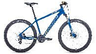 Велосипед горный Forward Apache X disc d-27,5 2x8 (2021) 17" синий матовый/серебристый