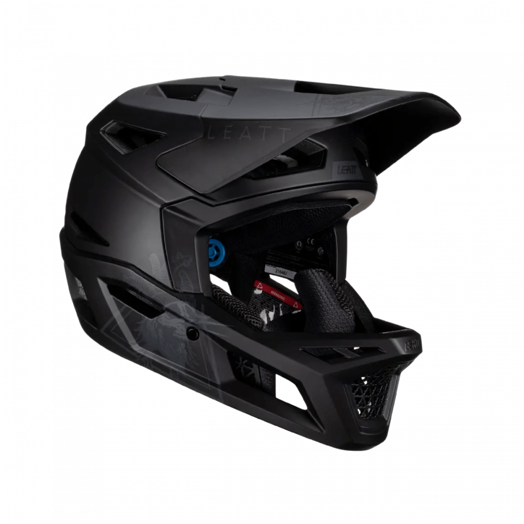 Велошлем Leatt MTB Gravity 4.0 Helmet (Stealth, S, 2023 (1023013700))