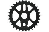 Звезда передняя для велосипеда CW-1437C BMX/MTB 30T, 24мм, черная