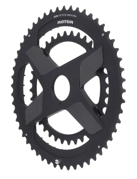 Звезда Rotor Chainring Aldhu 3D+ Direct Mount Din Round Black 52/36t (C01-515-09010-0)