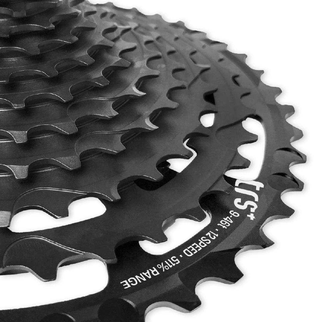 Кассета E Thirteen TRS Plus Cassette 9-46t 12-speed Black (FW2TPA-103)