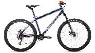 Велосипед горный Forward Sporting X d-27,5 1x9 (2021) 19" черный/оранжевый